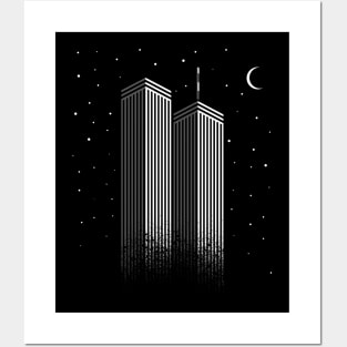 Twin Towers Posters and Art